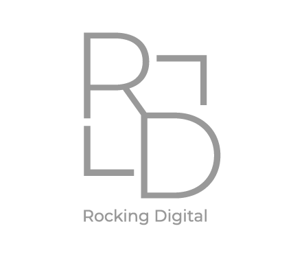 Rocking Digital Lila Webbdesign Logo